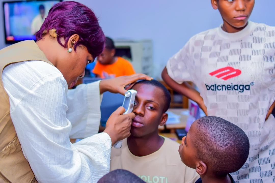 Briella Eyecare community outreach, Benin City