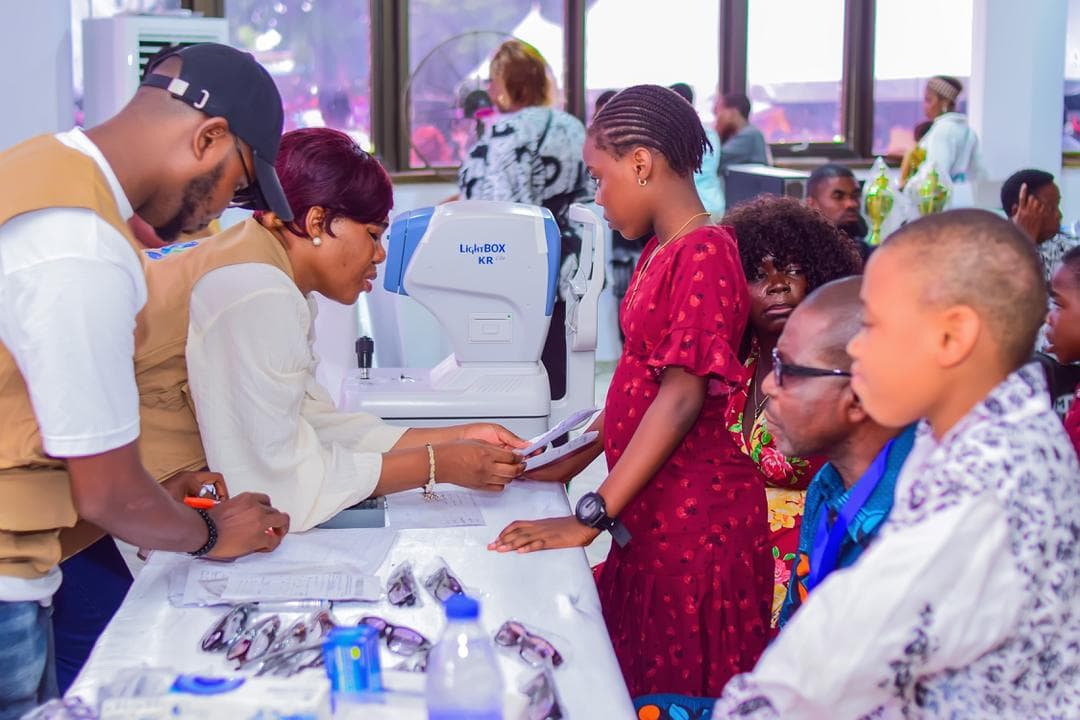 Briella Eyecare community outreach, Benin City
