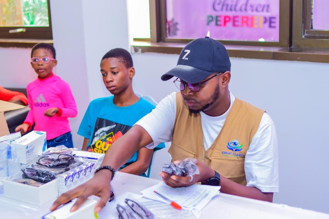 Briella Eyecare community outreach, Benin City
