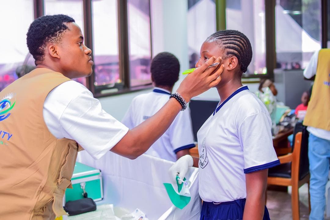 Briella Eyecare community outreach, Benin City